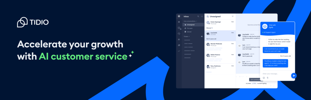Tidio for Digitl marketing tools 